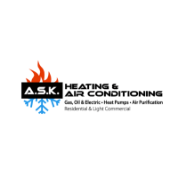 A.S.K. Heating and Air Conditioning Logo