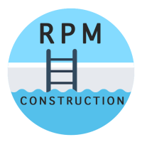 RPM Construction & Pools Logo