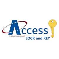 Access Lock and Key Logo