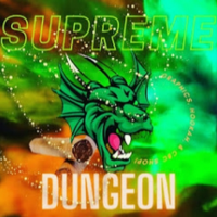 Supreme Dungeon Graphic CBD and Hookah Shop Logo