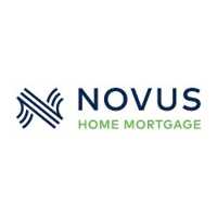 Patrick Haggerty with Novus Home Mortgage Logo