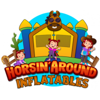 Horsin' Around Inflatables Logo
