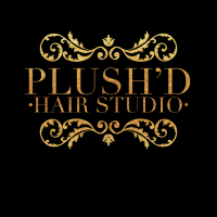 Plush'd Hair Studio Logo
