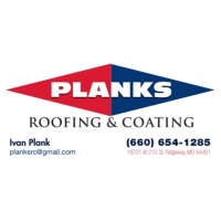 Planks Roofing and Coating Logo