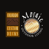 Colorado Custom Decks & Mosaic Outdoor Living Logo