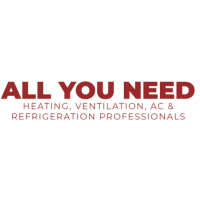 All You Need Heating, Ventilation, AC & Refrigeration Professionals Logo