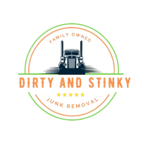 Dirty and Stinky Junk Removal Logo
