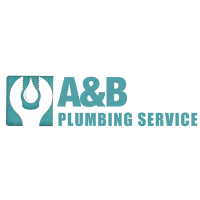 A&B Plumbing Service Logo