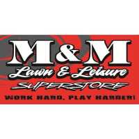 M & M Lawn & Leisure Pine Island Logo