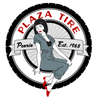 Peoria Plaza Tire Logo