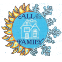 All In The Family Heating And Air Logo