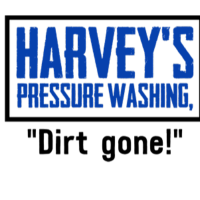 HARVEY'S Pressure Washing, Inc. Logo