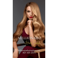 Millionaire Hair Salon Logo