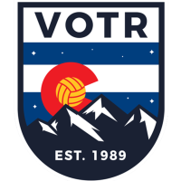 Volleyball of the Rockies (VOTR) Logo