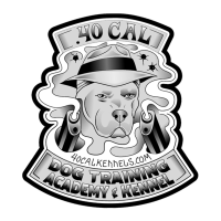 40 Cal Dog Training Academy & Kennel Logo