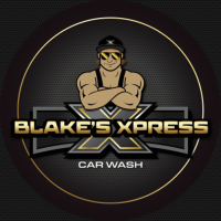 Blake's Xpress Car Wash Logo