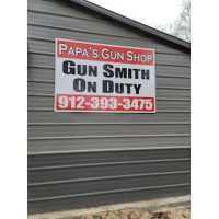 Papa's Gun Shop Logo