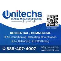 Unitechs Heating & Air Conditioning Logo