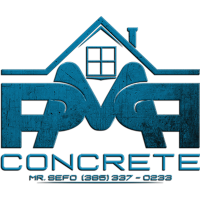 AM/PM Concrete Logo