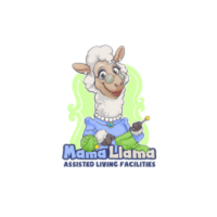 Mama Llama Assisted Living Facility Logo