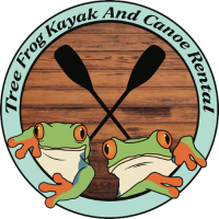 Tree Frog Kayak & Canoe Rentals Logo
