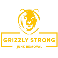 Grizzly Strong Junk Removal Logo