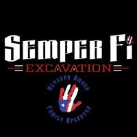 Semper Fi Excavation Logo