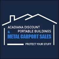 Acadiana Discount Portable Buildings & Metal Carport Sales Logo
