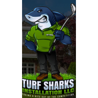 Turf Sharks Installation Logo