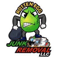 Rotten Egg Junk Removal Logo