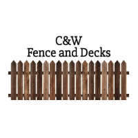 C&W Fence and Decks Logo