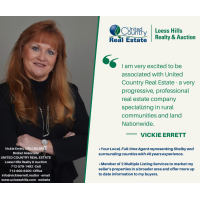 Vickie Errett Realtor - United Country Loess Hills Realty & Auction Logo