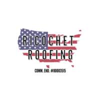 Ricochet Roofing Logo