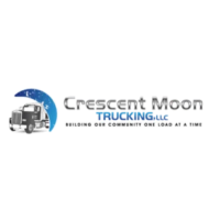 Crescent Moon Trucking Logo