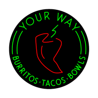 Your Way Burrito, Bowlz & Taco Logo