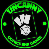 Uncanny Comics and Games Logo