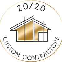 20/20 Custom Contractors Logo