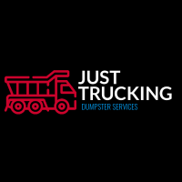 Just Trucking Dumpster Services Logo