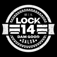 Lock 14 Dam Good Salsa Logo