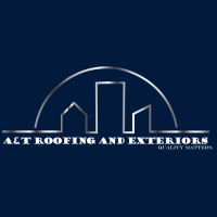 A&T Roofing and Exteriors Logo