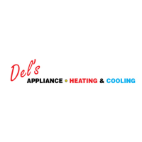 Del's Appliance Heating & Cooling Logo