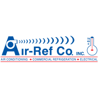 Air-Ref Co. Inc. Air Conditioning, Refrigeration and Electric Logo