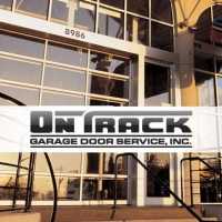 On Track Garage Door Service Logo