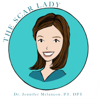 The Scar Lady (Cedar Physical Therapy And Wellness) Logo