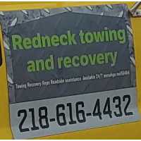 Redneck towing and recovery Logo