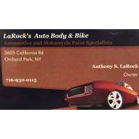 LaRock's Autobody & Bike Logo