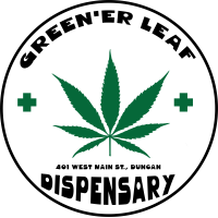 Greener Leaf Wellness: (MMJ) Dispensary Logo