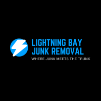 Lightning Bay Junk Removal Logo