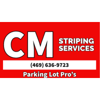 CM Striping Services, LLC Logo