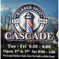 Cascade Barber Shop Logo